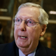 Senate Majority Leader Mitch McConnell, displaying his regular, actual face. Photo via AP